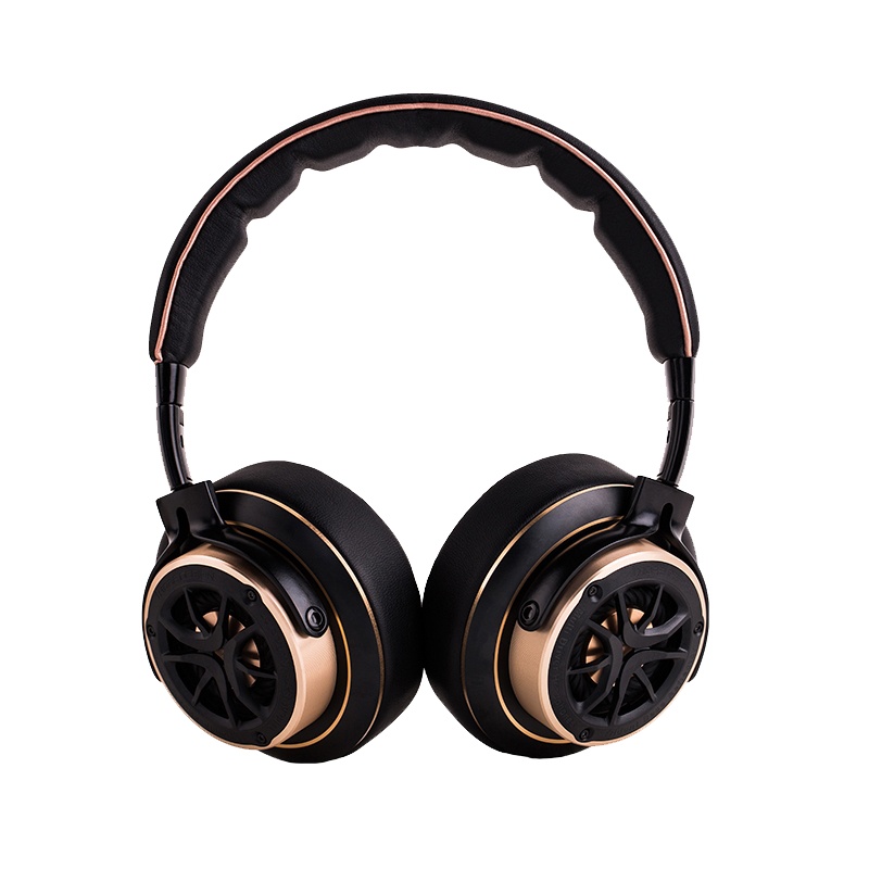 万魔(1MORE) H1707 三单元头戴式折叠HiFi 音乐 重低音效有线耳机 周杰伦同款 金色