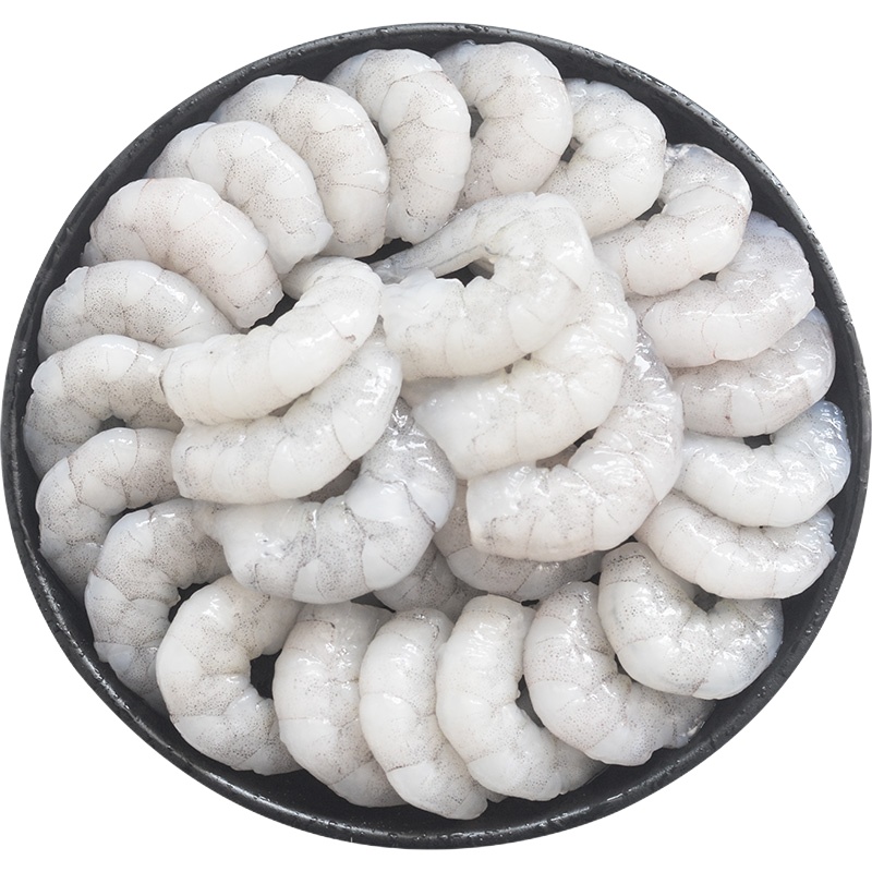 大号翡翠生白青虾仁500g/袋 约71-90只 活剥冷冻 去虾线 海鲜水产 宝宝辅食 生鲜食材