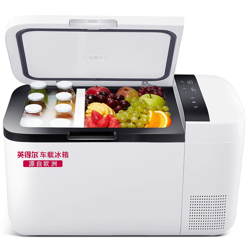 英得尔 T20S豪车标配双温双控车载冰箱压缩机制冷结冰车家两用冰箱570*320*315