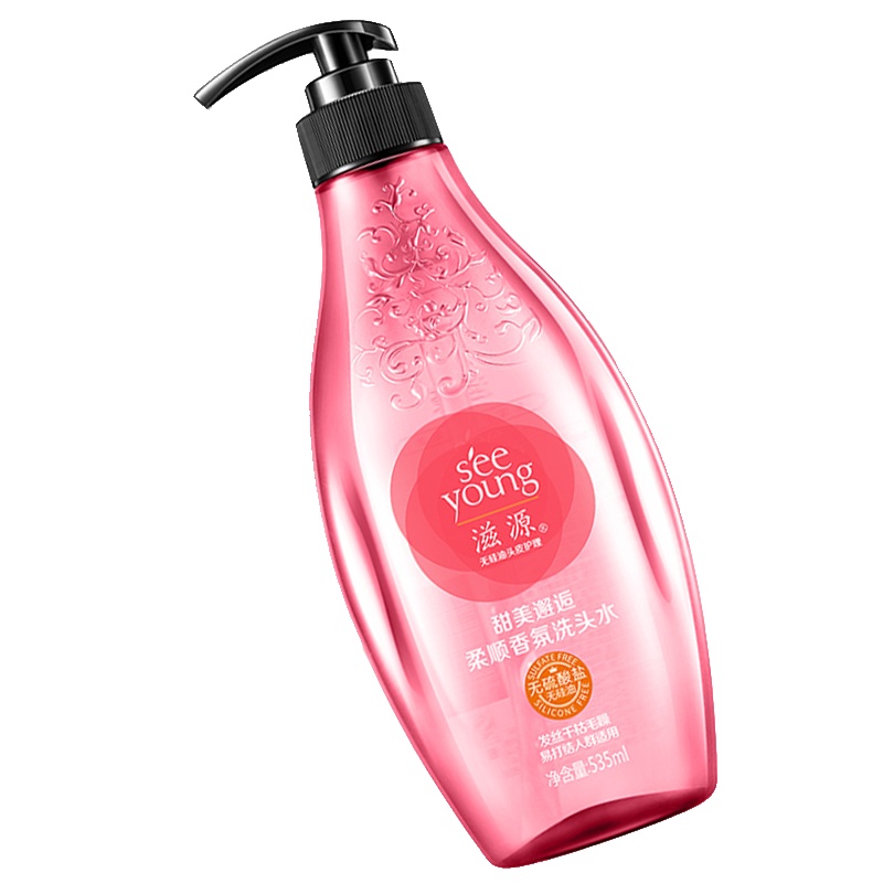 滋源 535ml 甜美邂逅柔顺香氛洗头水 1瓶装(单位:件)