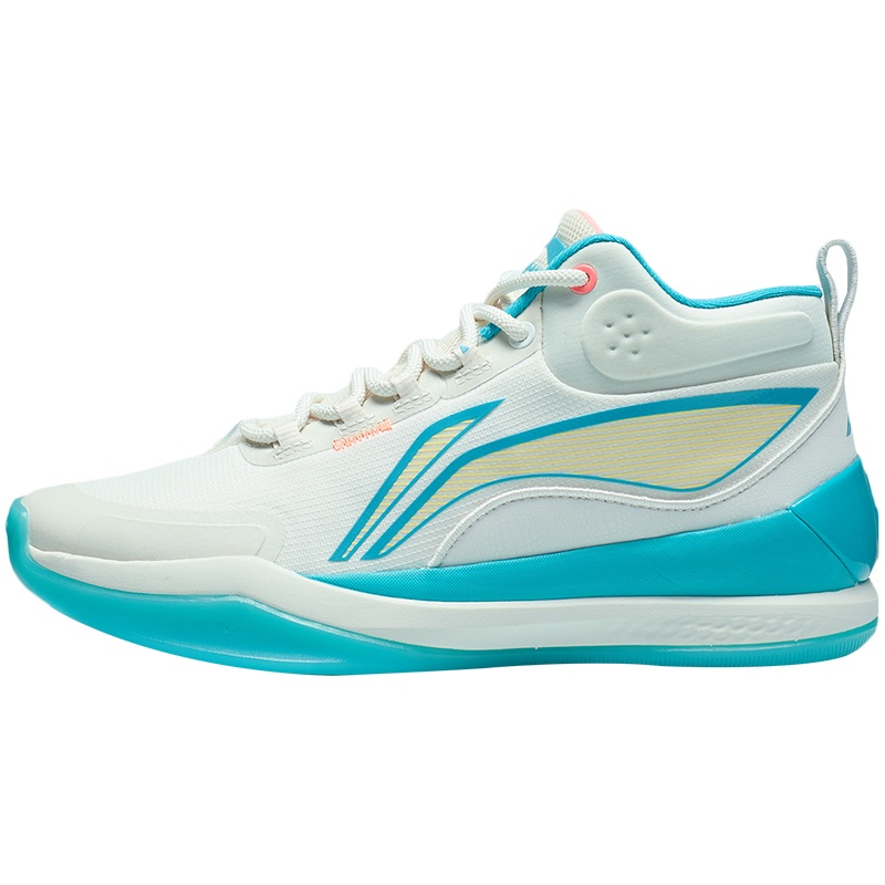 李宁男子篮球鞋男夏季中帮篮球鞋