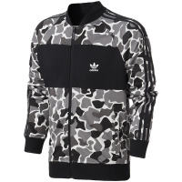 adidas阿迪达斯三叶草男运动休闲夹克DN8036 L DN8036多色+黑
