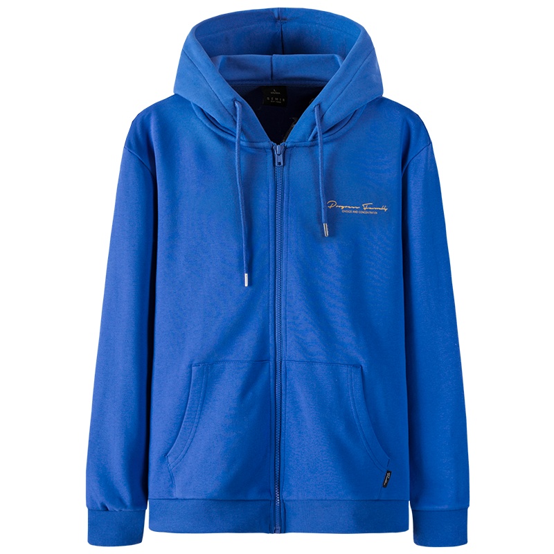 森马潮流外套男士春秋运动卫衣男潮ins连帽帅气学生休闲