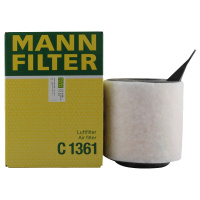 曼牌(MANN)空气滤C1361适配08-11款宝马120i/05-12款3系/10-13款sDrive 18i