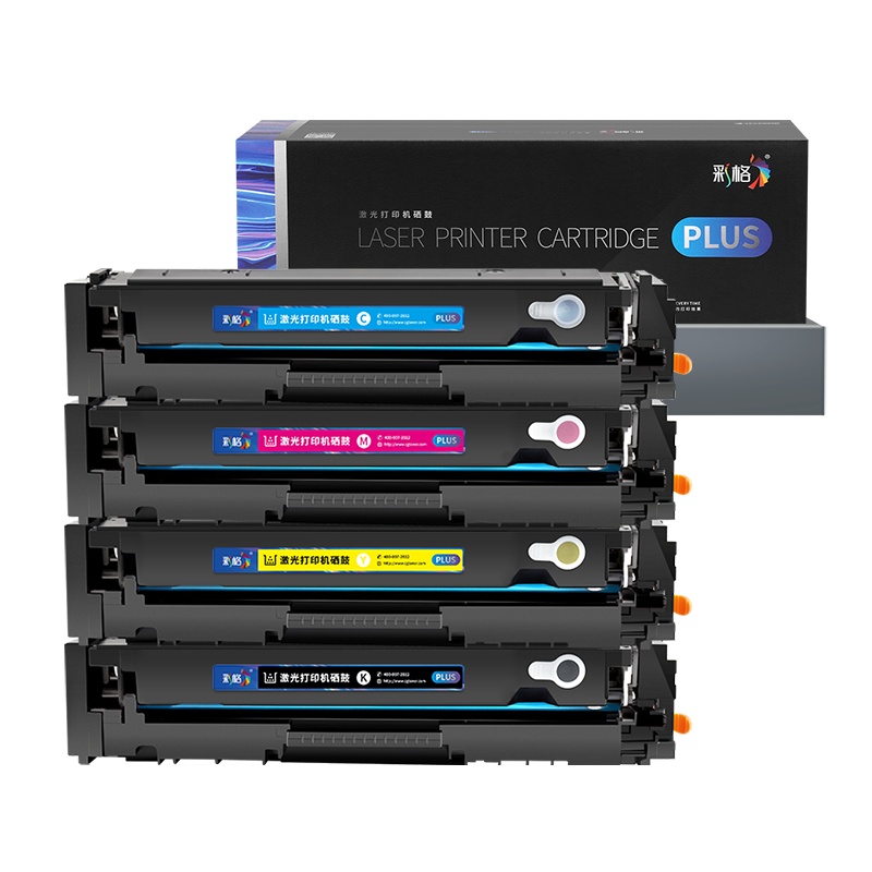 彩格CF500A硒鼓 适用惠普hp M254dn/dw/nw M280nw m281cdw/fdn/fdw 202A粉盒