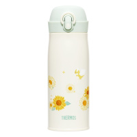 膳魔师,膳魔師(THERMOS)保温杯TCME-400S GR朱一龙同款太阳花系列316L 400ml家用/通用