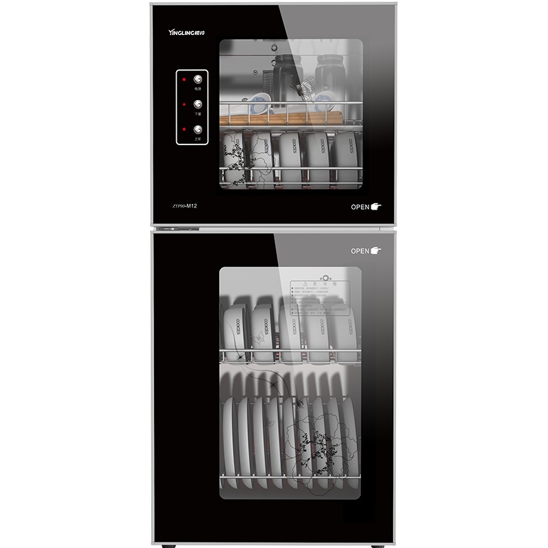 樱羚(yingling)M12-90L消毒柜 家用 立式高温 消毒碗柜 小型 迷你碗筷婴儿奶瓶消毒柜 商用厨房茶杯