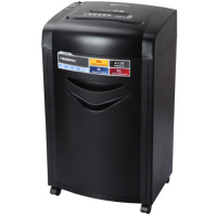 齐心 S525 黑霸王碎纸机 4×40mm/20张纸/25L/双入口/续航10min YC