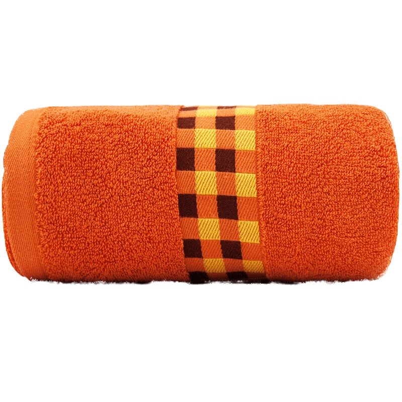 三利 纯棉素调格子缎档方巾/毛巾/浴巾礼盒3件套