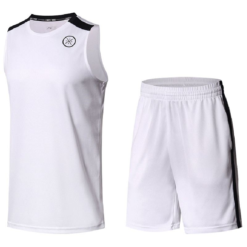 李宁 韦德系列 男款运动套装AATN007速干凉爽比赛套装