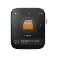 山灵(SHANLING)Q1音乐MP3播放器无损HIFI蓝牙Q萌学生触屏复古时尚便携迷你随身听 松石蓝