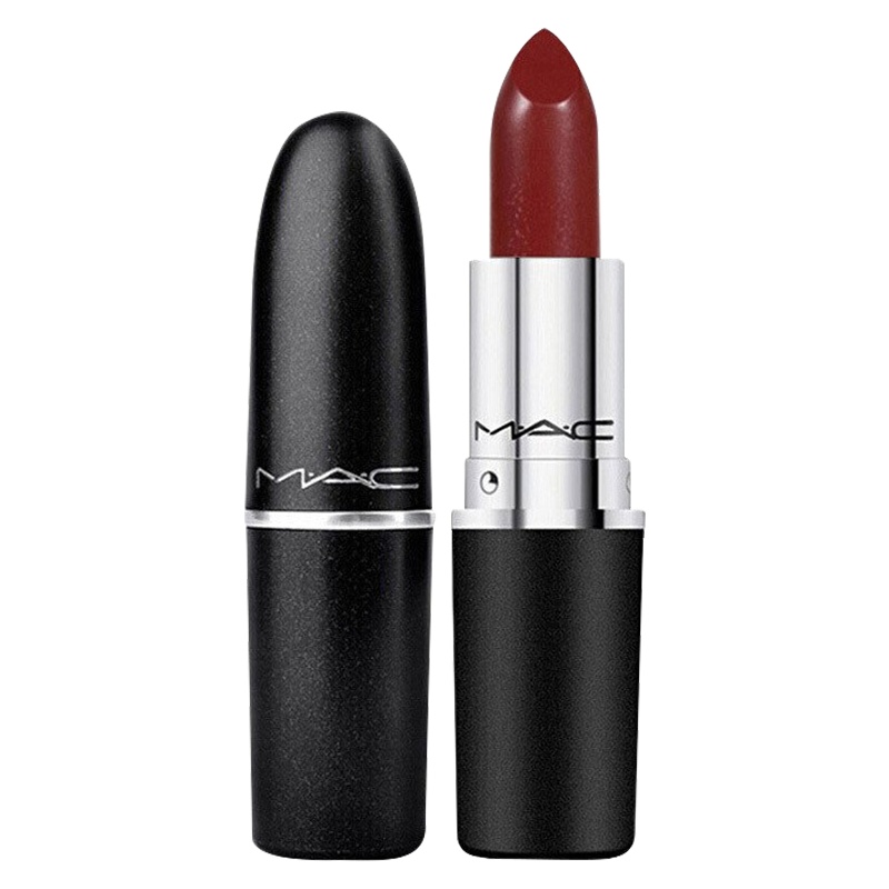 魅可(MAC)子弹头水漾润泽女士口红唇膏108#暗酒红色DUBONNET3g