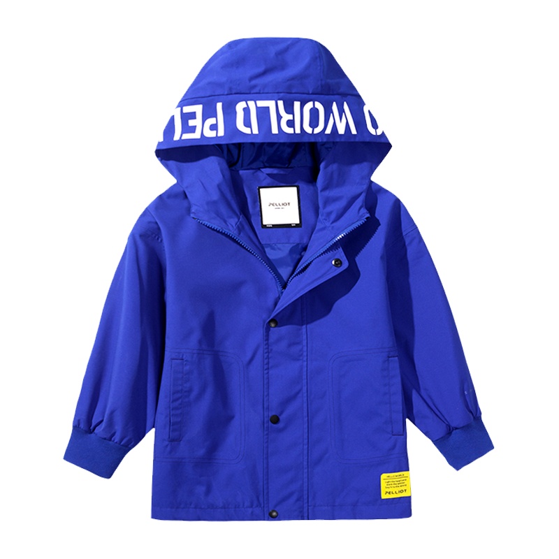 伯希和户外儿童冲锋衣男女童新款保暖防风防泼水透气耐磨防水防风防虫保暖单层涤纶外套