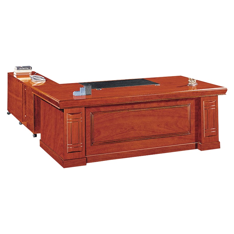 鑫金虎 老板桌办公桌椅组合现代简约总裁桌大班台经理主管桌大班桌老板椅可定制