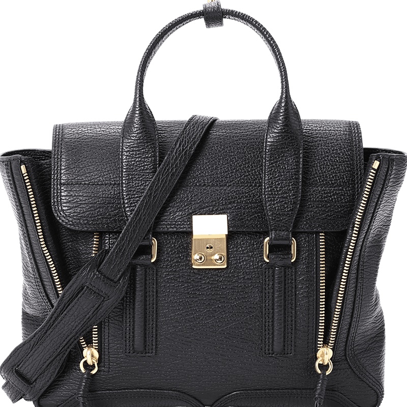 3.1 PHILLIP LIM 3.1 通勤手拎包中号 锁扣粒面皮AC000179金扣 女士手提包