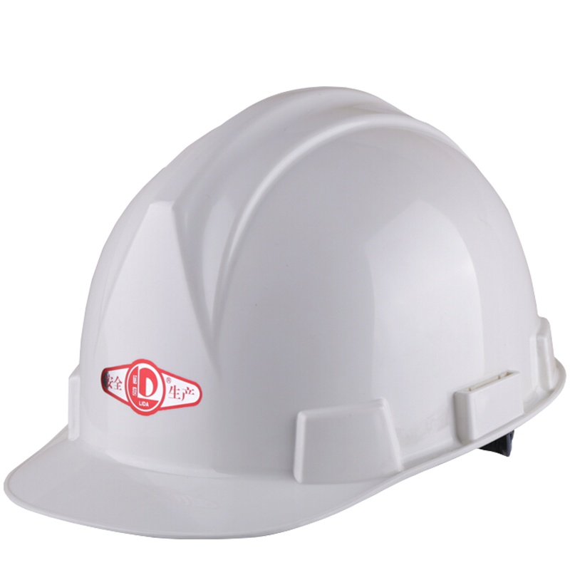 安全帽ABS工地施工防护头盔防砸抗冲击高性能 白色