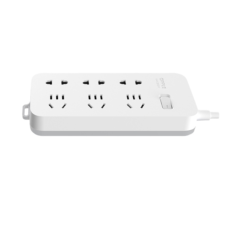 欧普照明(OPPLE) 3个两孔+3个五孔-1.8M儿童保护门插线板接线板拖线板 S03-2603 整箱装1*60只