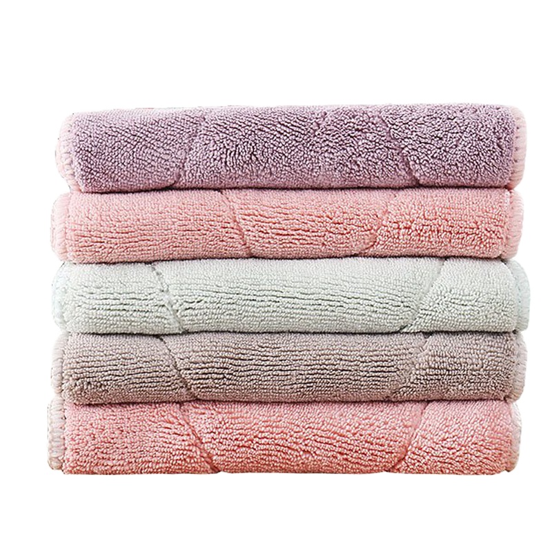 超纤维厨房抹布超纤维厨房抹布洗碗巾30cm*30cm每条