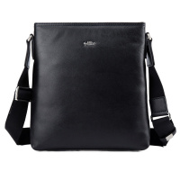 金利来男士单肩包头层牛皮商务休闲单肩包男斜挎包男包