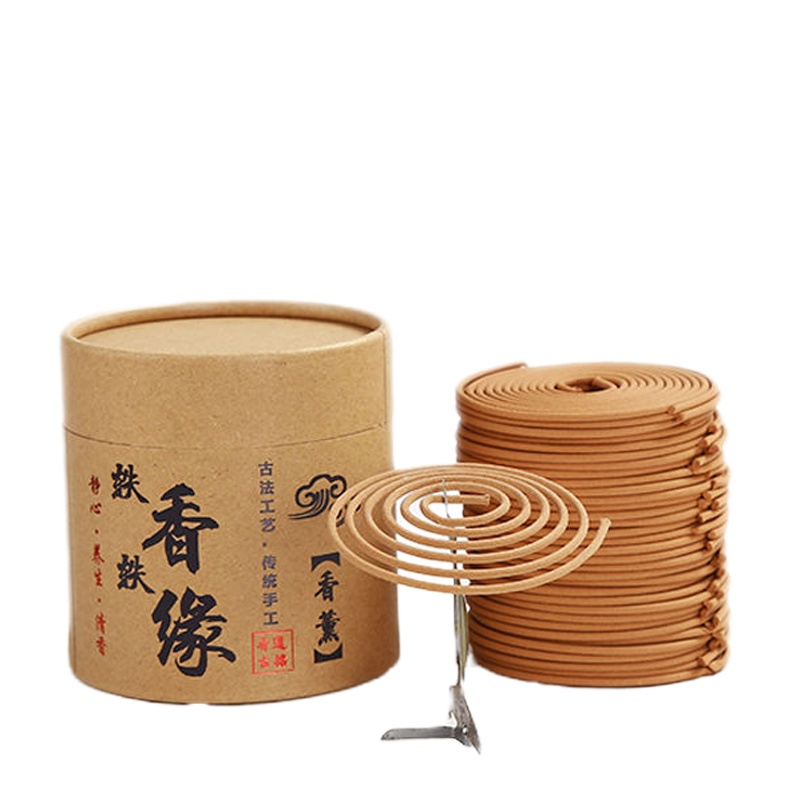 檀香蚊香驱蚊香盘室内除臭去味香薰家用沉香熏香炉 [精装]60盘[送支架]没送香炉 茉莉[清新淡雅]