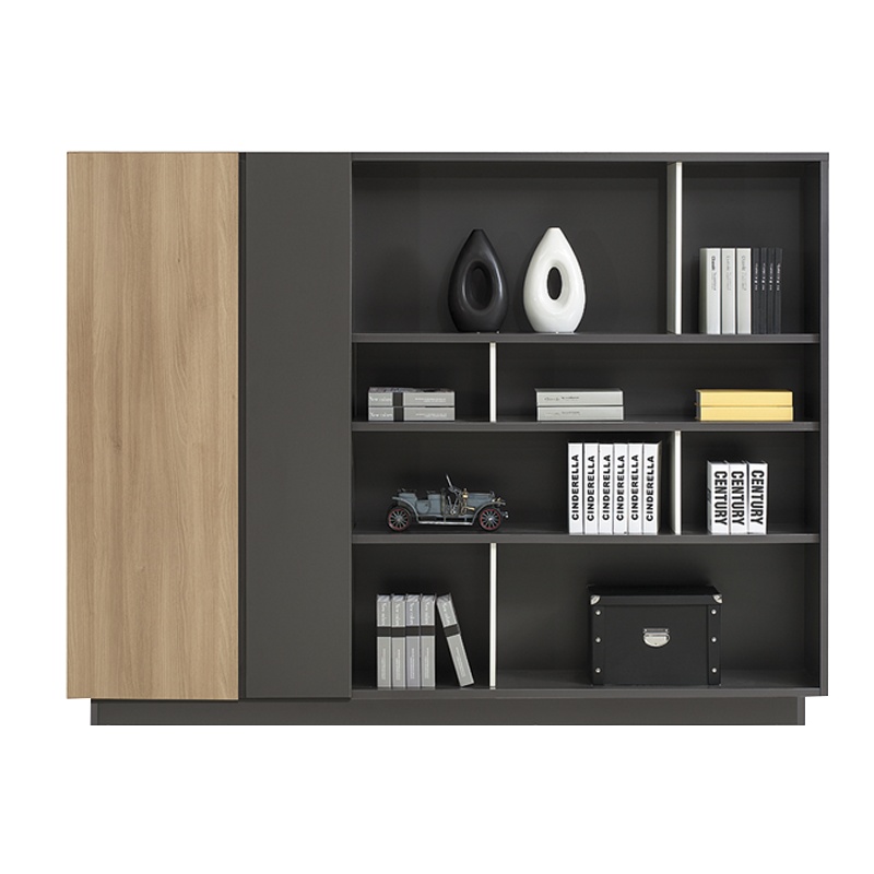 DYUANS 东原肯特橡木系列2.2米办公柜书柜W3722