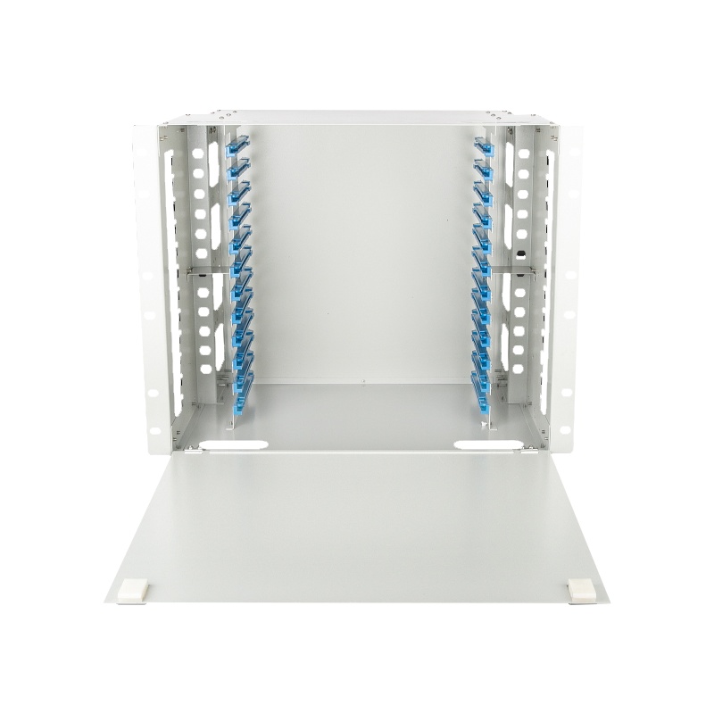 千天(QANTOP)ODF光纤配线架配线柜单元箱空箱单模熔纤机柜熔接盘终端盒 144芯空箱 QT-ODF026