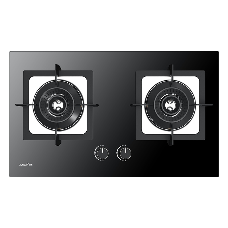 迅达DS502燃气灶煤气灶节能双灶家用钢化玻璃嵌入式液化气炉灶灶台灶具官方旗舰店(液化气)