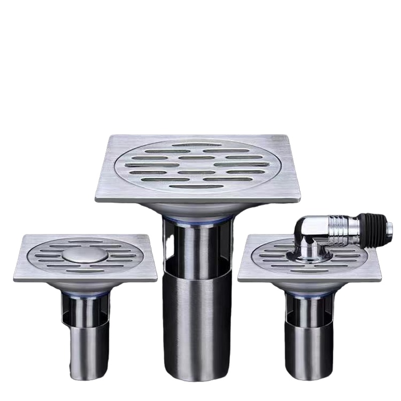 潜水艇(submarine)地漏304不锈钢加厚防臭器卫生间洗衣机两用深水封款地漏自营正品