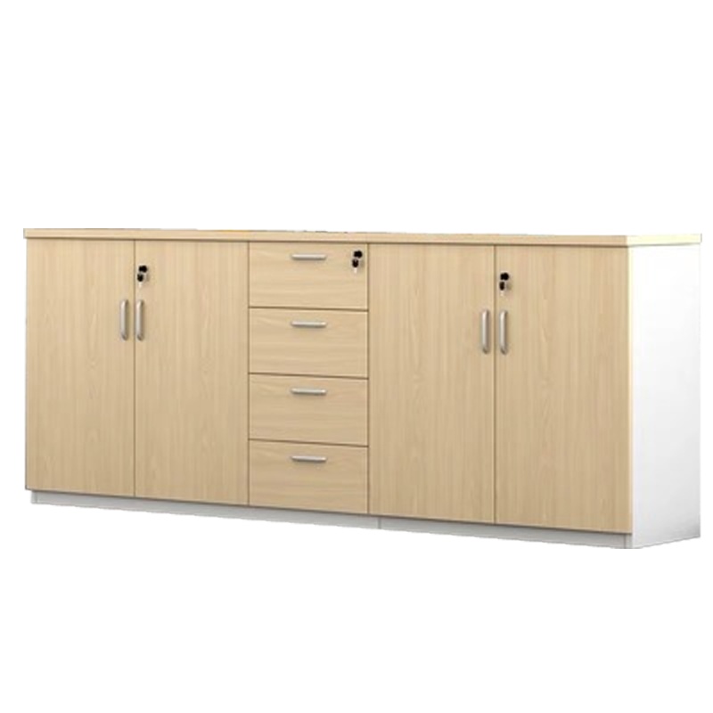 瑞丰杰办公文件矮柜长条柜资料柜RJ-G0420抽屉茶水柜储物柜地柜隔断柜书柜