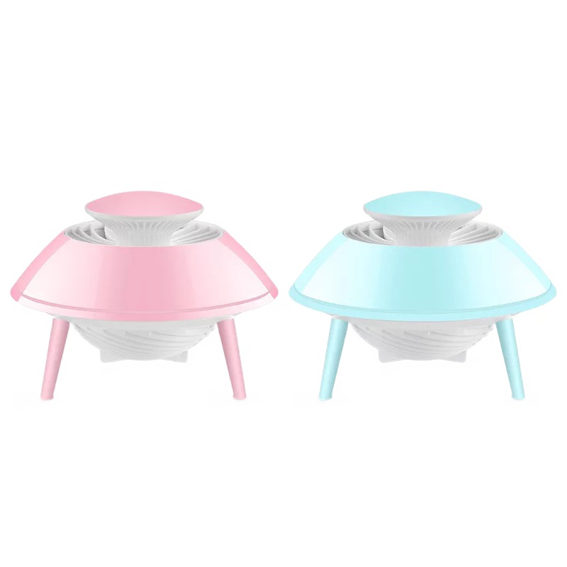 USB光触媒吸入式灭蚊灯静音无辐射卧室捕蚊灯驱蝇器宿舍家用(颜色随机发货）