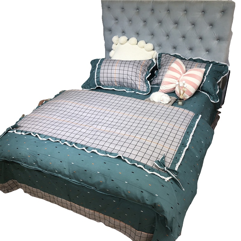 南极人(NanJiren)家纺 冬季卡通牛奶绒床上四件套加厚珊瑚法兰绒被套双面加绒床单学生宿舍三件套