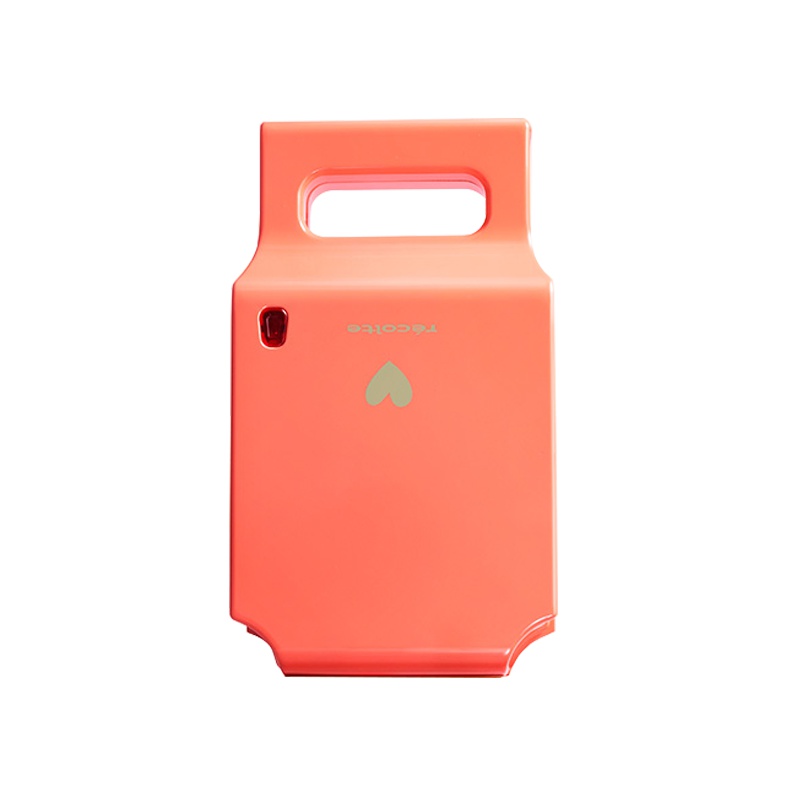 丽克特 格子三明治机 珊瑚橘