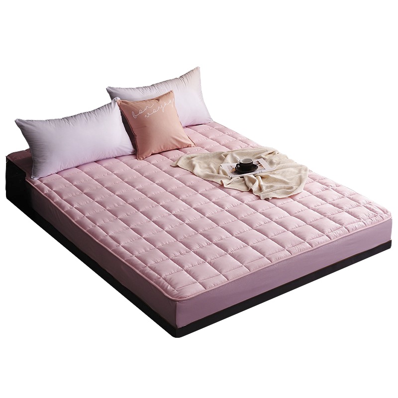 恒源祥床笠单件纤维床垫套加厚夹棉床罩防尘罩家用保护套简约风全包可拆卸