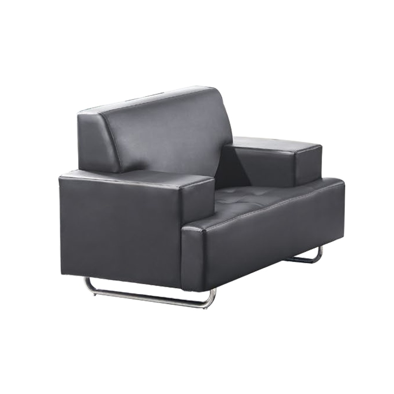 科朔 沙发 办公接待沙发商务沙发 牛皮单人位 XTD55651N