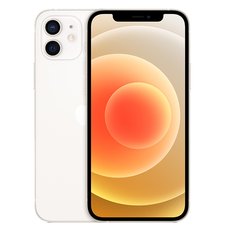 [全新原装正品]Apple iPhone 12 mini 移动联通电信5G 全网通手机 有锁美版 64G 白色[裸机]
