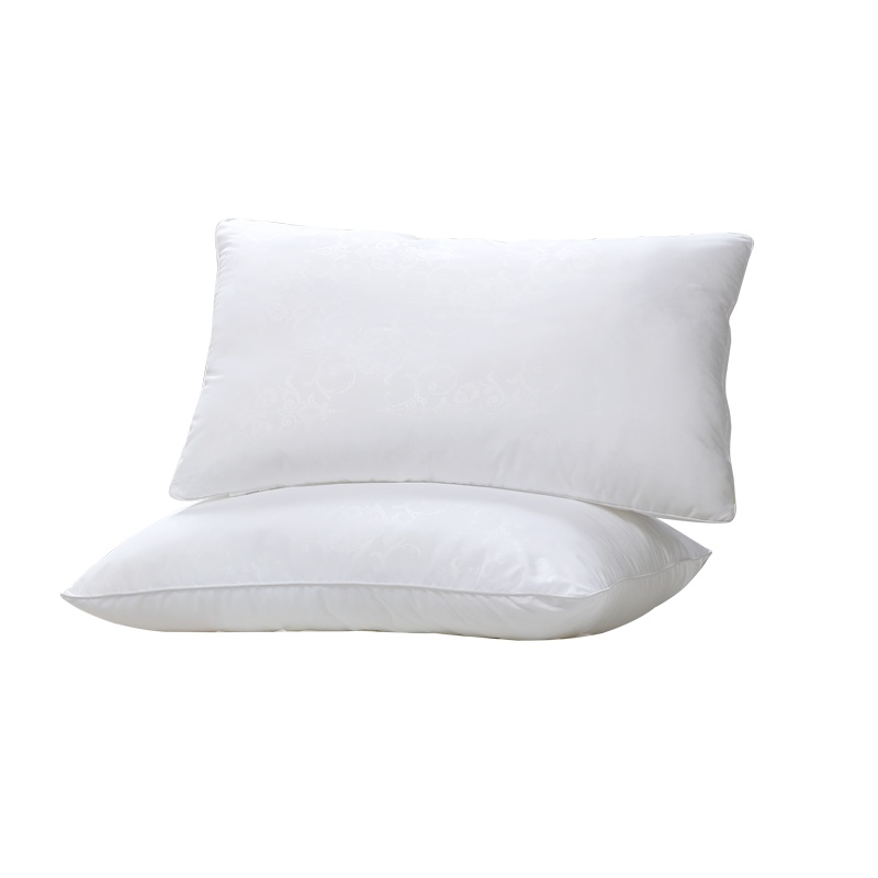 富安娜家纺纯棉提花面料枕芯 低枕 中枕 高枕 恬心枕