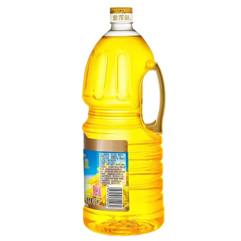 金龙鱼 阳光葵花籽油1.8L (6瓶为一箱,20箱起拍,不足量不发货)