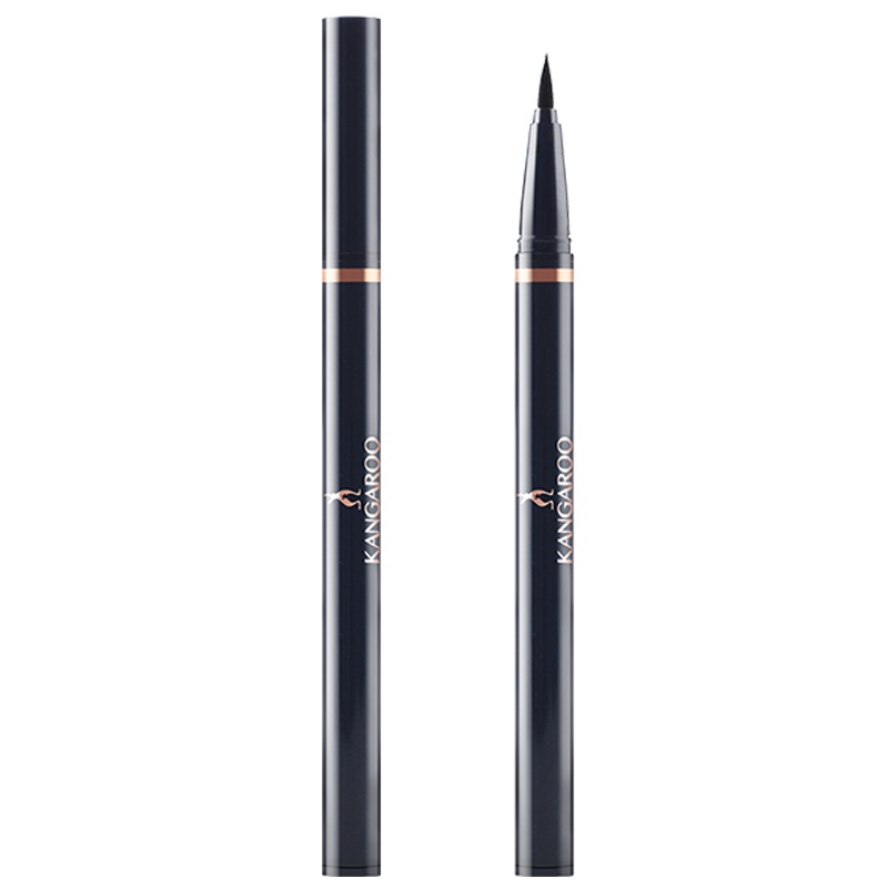 袋鼠妈妈kangaroomommy 孕妇眼线液笔0.5ml 孕妇专用防水防汗不晕染定妆 孕期彩妆化妆品
