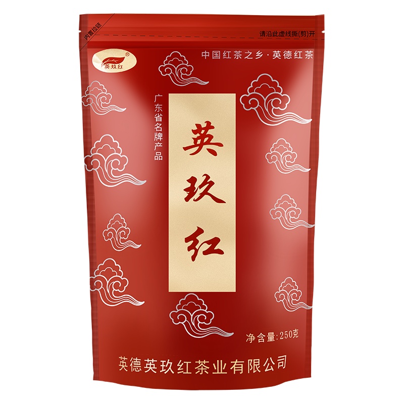 [苏宁宜品认证]英德红茶英红九号云赤袋装250克