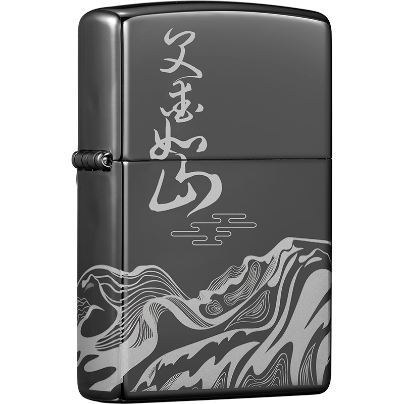 Zippo打火机美国进口防风打火机之宝煤油火机芝宝送长辈礼物父爱如山150-C-000127