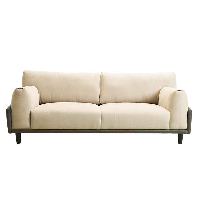 中源北欧布艺沙发小户型简约现代客厅组合双人三人位可拆洗U型