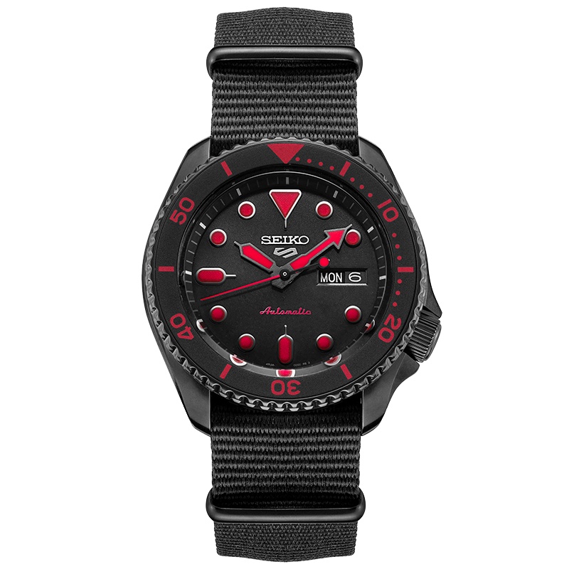 精工(SEIKO)手表 SEIKO5号 新盾5号 智慧夜光潜水水鬼 4R机芯 运动休闲男女表 SRPD83K1