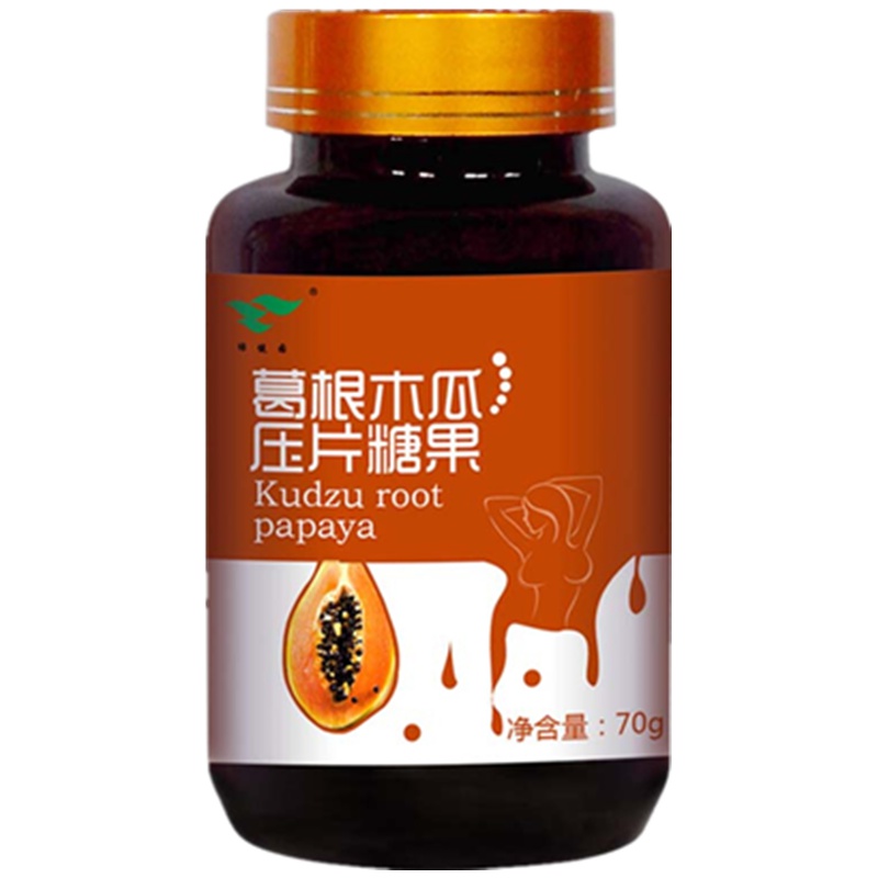 绿健园 葛根木瓜压片糖果0.7g*100片