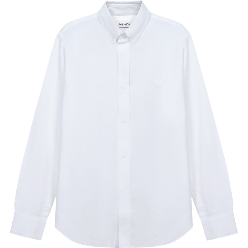 KENZO 高田贤三 男士 棉质长袖衬衫 FB5 5CH400 1LD