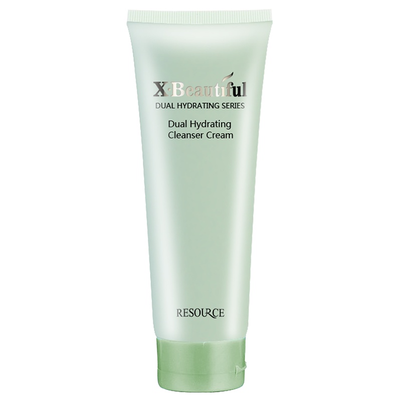 秀美资源化妆品 双重保湿洁面膏100g 控油补水洗面奶 专柜正品女