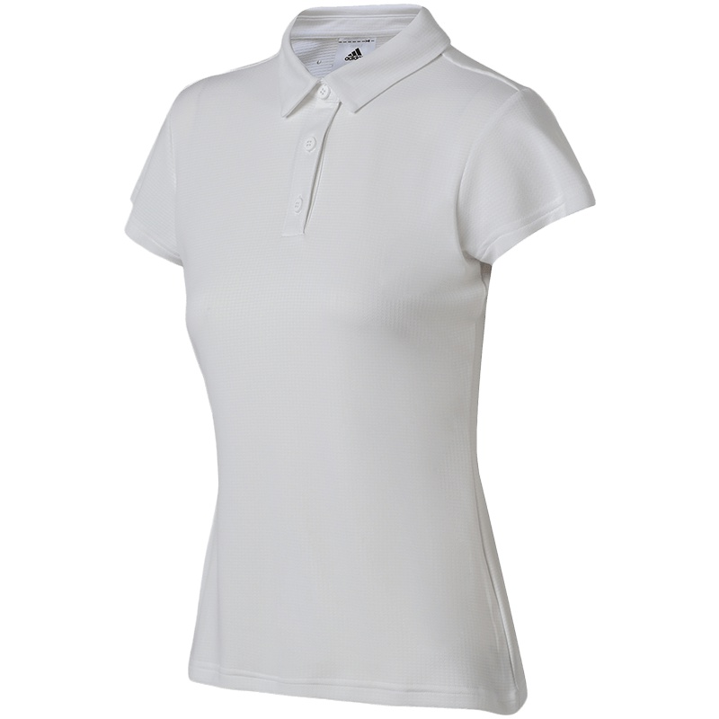【自营】adidas阿迪达斯女子短袖polo衫网球休闲运动服CE0371 L CE0371白色