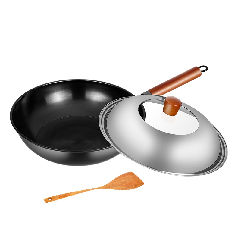 BTSM ML1827布里斯不粘锅三件套炒锅黑色计价单位:套