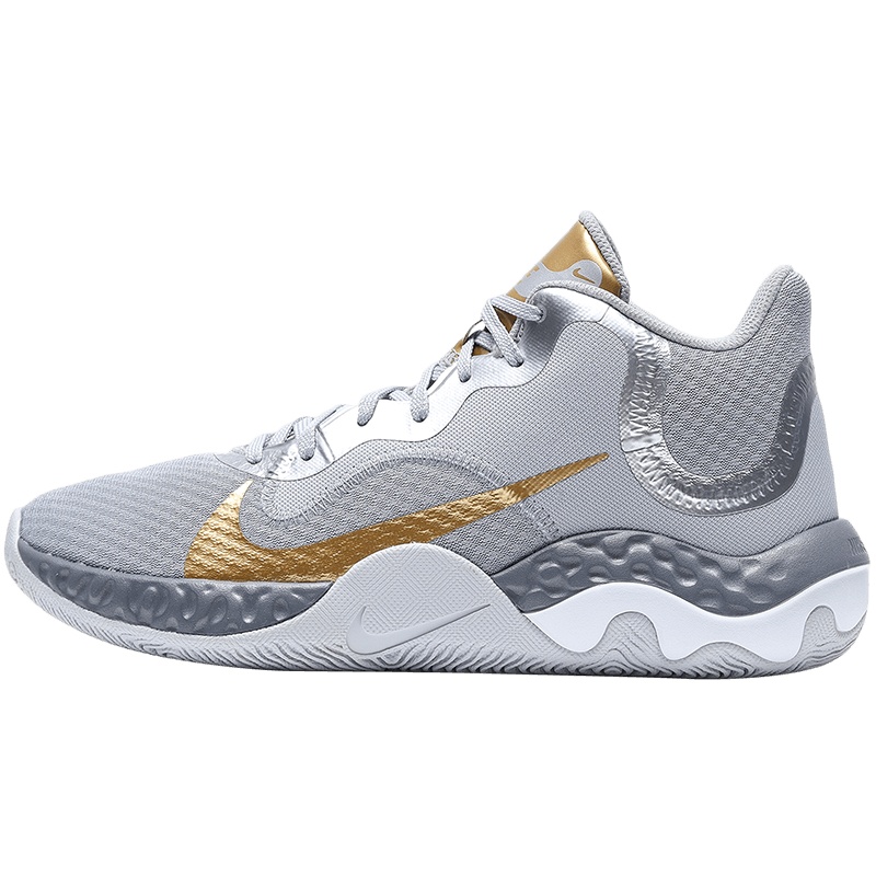 NIKE耐克男鞋篮球鞋中帮缓震舒适透气实战运动鞋CK2669