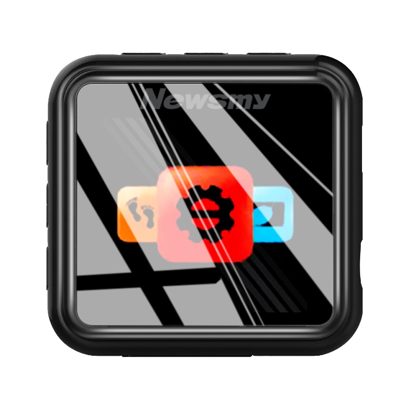 纽曼(Newsmy) B58 8G 锖色 运动小巧便携式mp3无损播放器随身听学生版 复读电子书学生录音笔蓝牙MP3