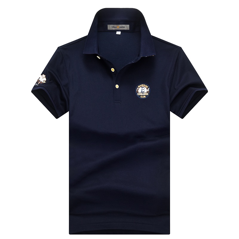 雅鹿男装POLO衫男商务休闲翻领男装短袖T恤AS0100961